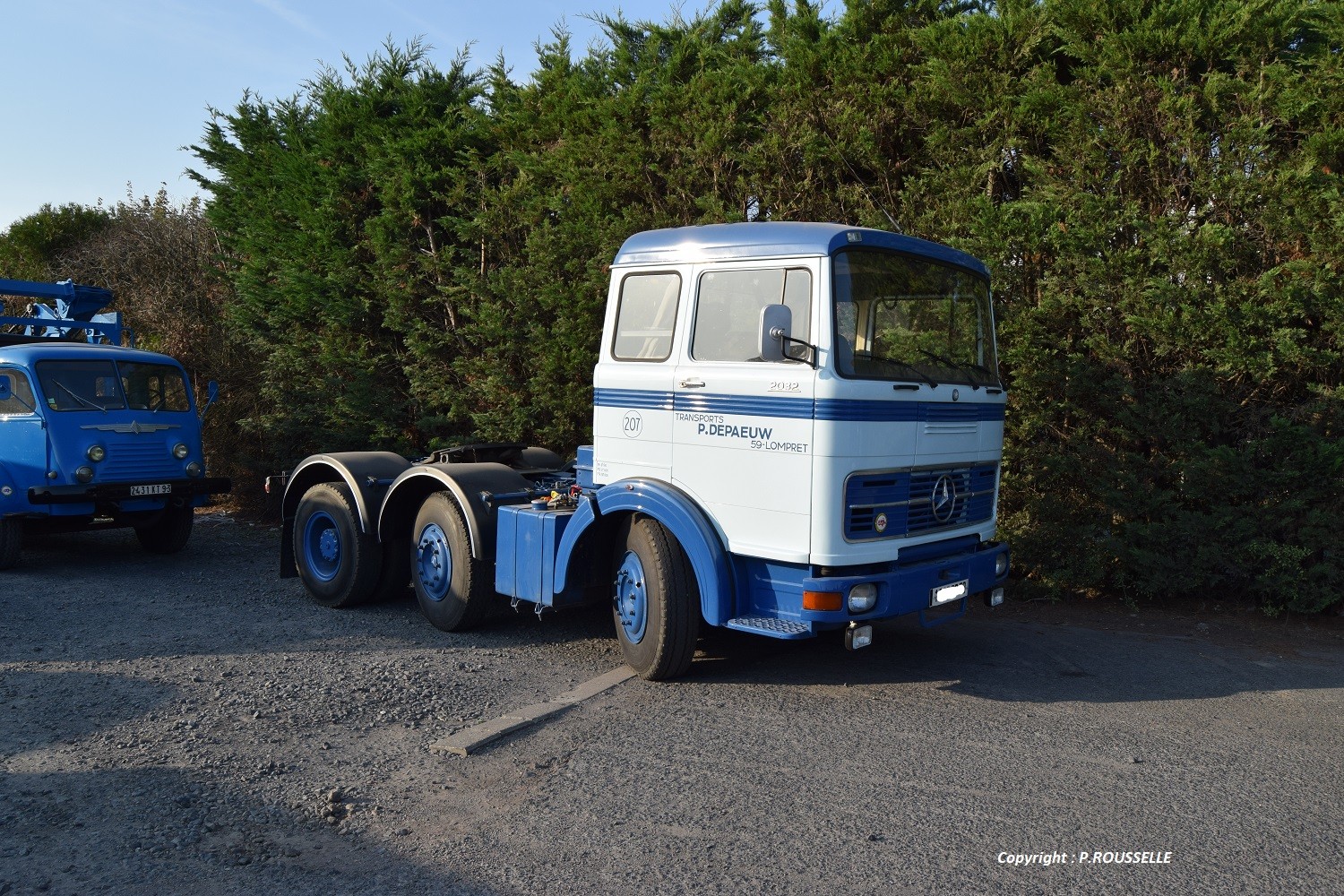 1972 mercedes 2032 6x2