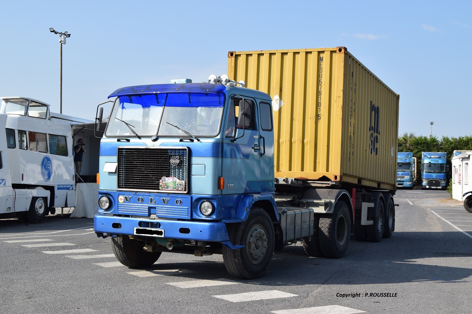 1975 volvo f88 porte container