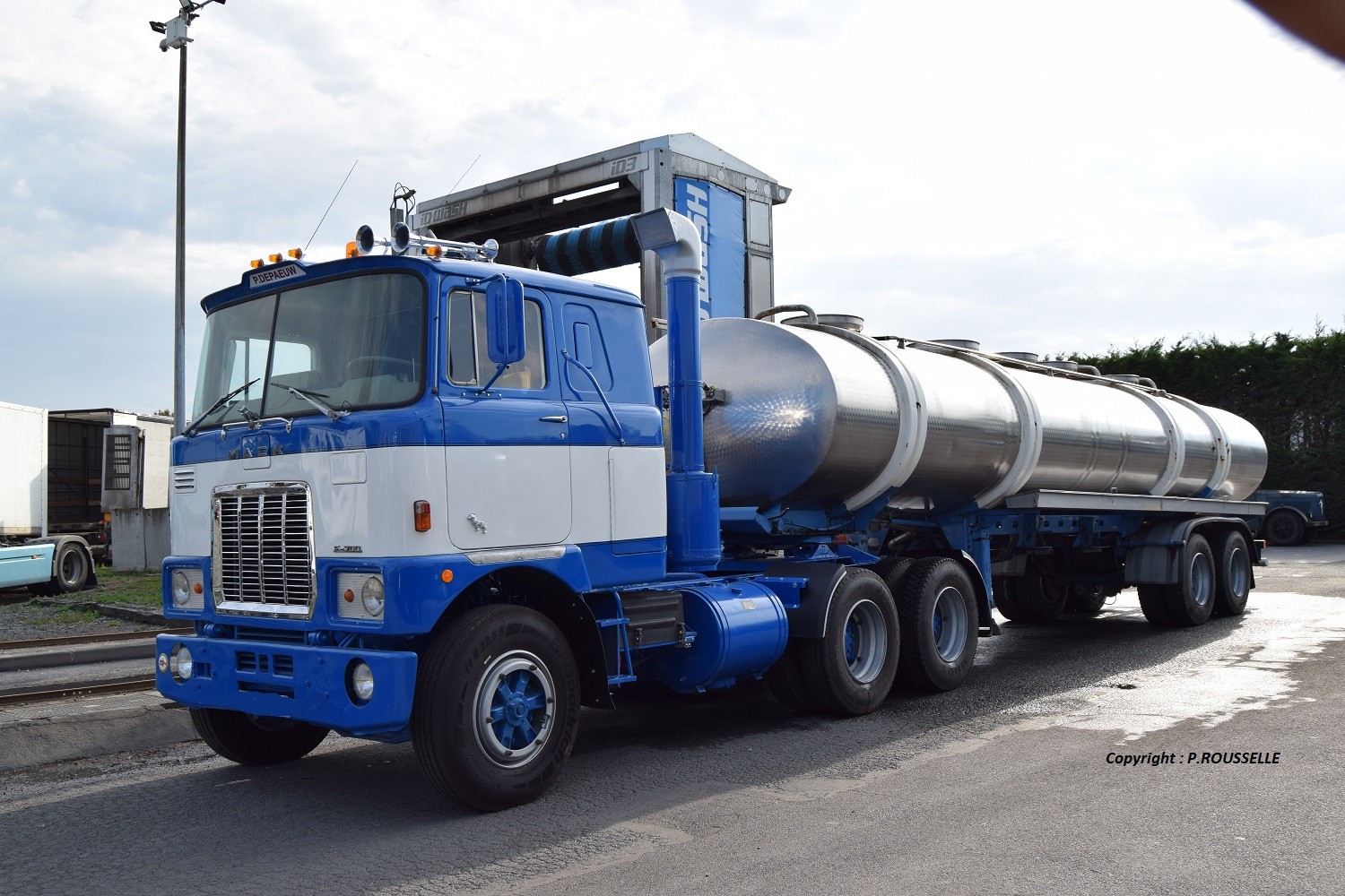 1979 mack f700 citerne alimentaire