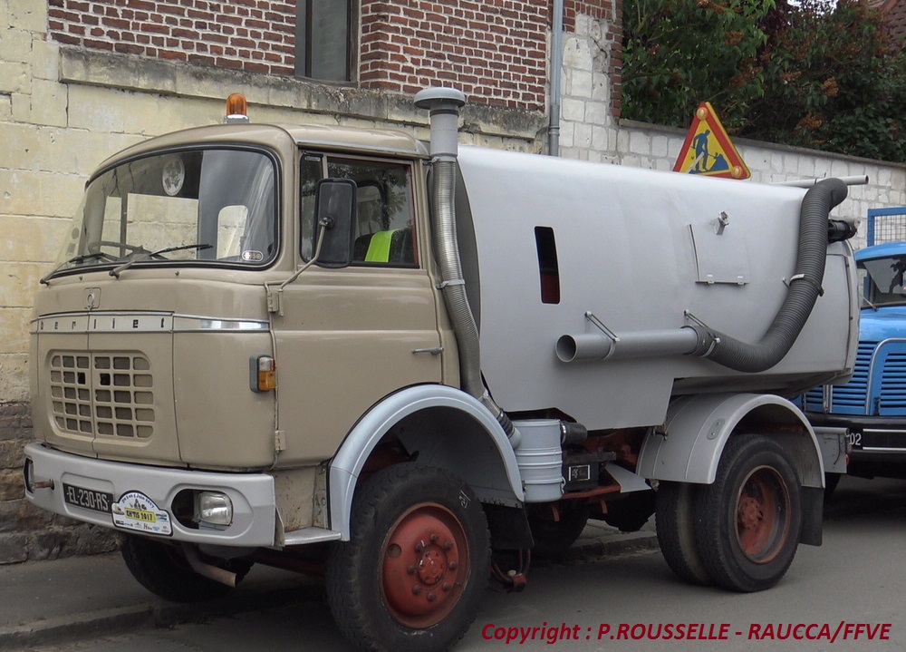 Berliet GAK60V balayeuse 1971