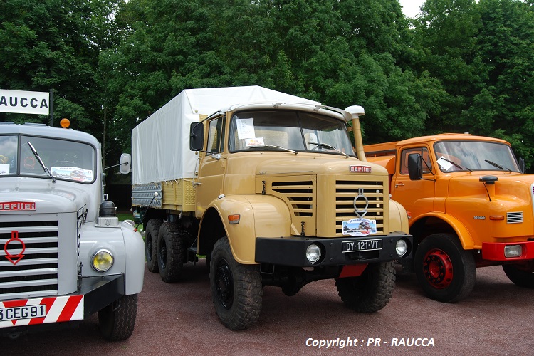 Berliet GBC8M3 6x6 1969, nouvel arrivant au club