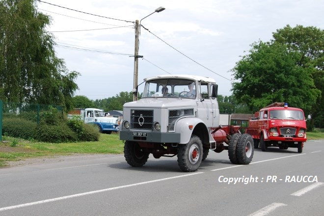 Berliet L64 4x4 proto au départ de Lesquin