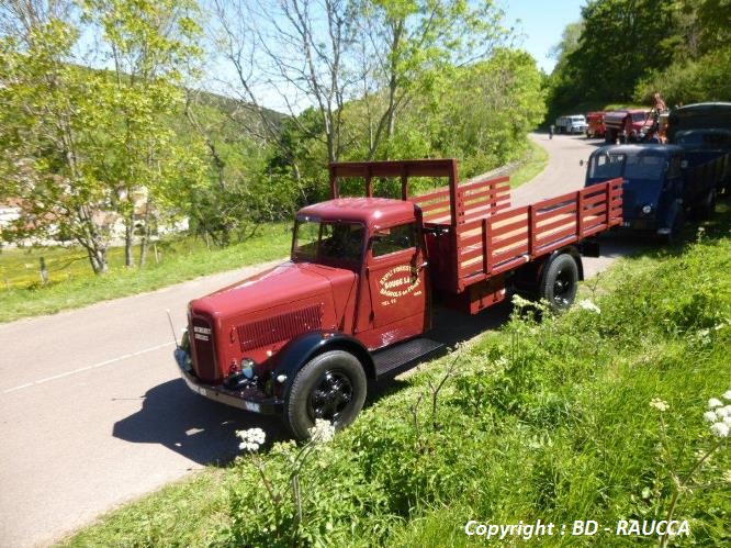 Berliet Plateau ridelles