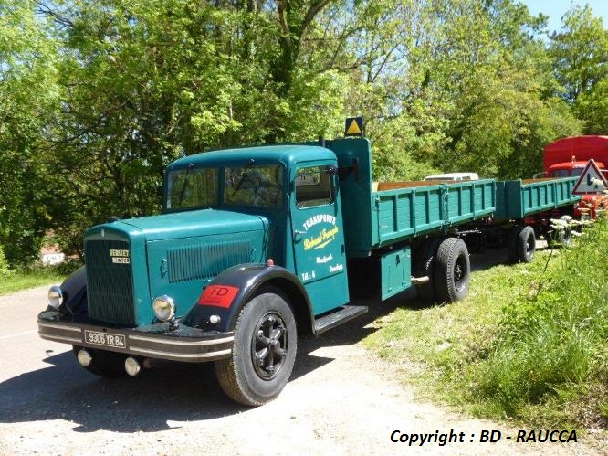 Berliet porteur & remorque