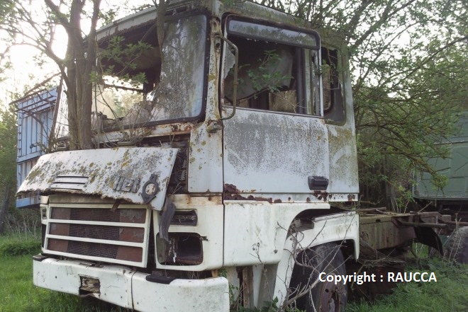 Berliet TR à l'abandon dans le Pas de Calais