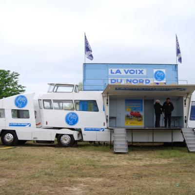 Berliet TRK10 1963 Voix du Nord déployé