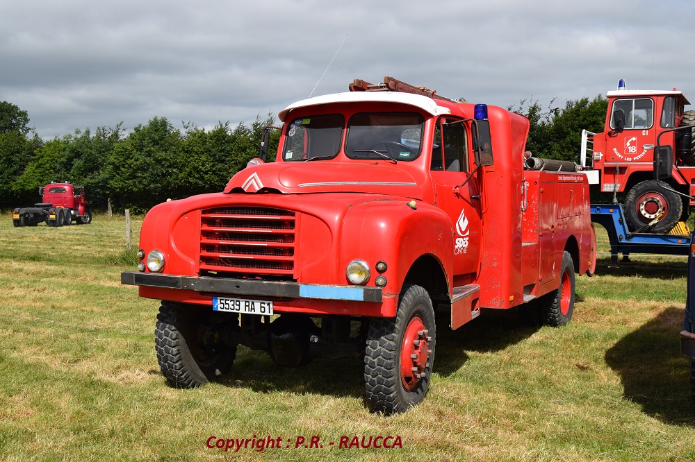 Citroen 46CDU 4x4 pompiers du Havre 1964