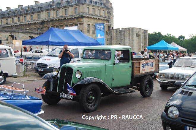 Citroen 7U en plateau