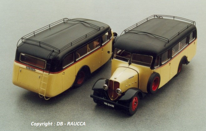 DELAHAYE Autocar Faurax et Chaussende 1936