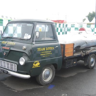 Transporteur de l'écurie Lotus