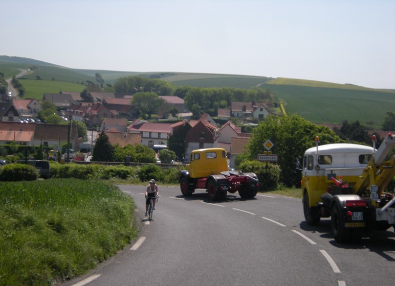 Descente du cran d'Escalles