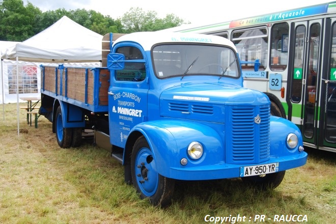 Hotchkiss PL50N Diesel Plateau charbonnier 1963