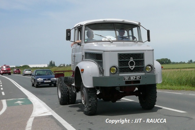 Il est bien rare de voir rouler un proto Berliet, le RAUCCA l'a fait