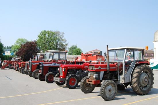 Une petite partie de l'expo Massey Fergusson