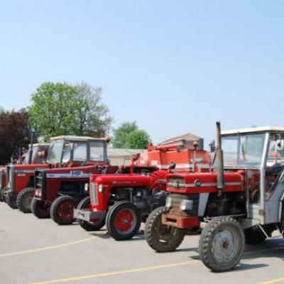 Une petite partie de l'expo Massey Fergusson