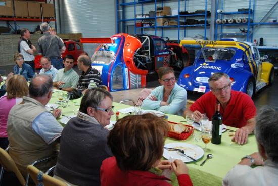 Avant le départ, petit moment de convivialité pour faire connaissance