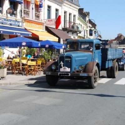 1948 - Berliet GDC6D arrivant à Montreuil sur mer