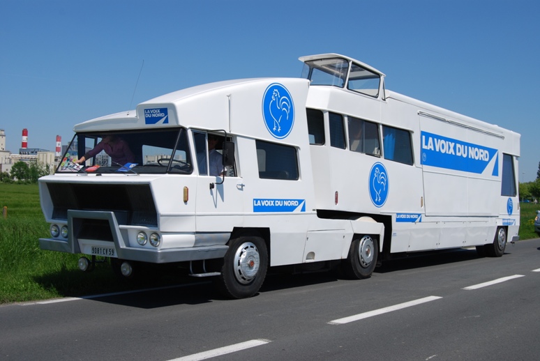 Berliet TRK10 + Remorque Fruehauf Voix Du Nord 1963