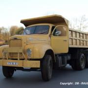 Mack B61 benne chantier