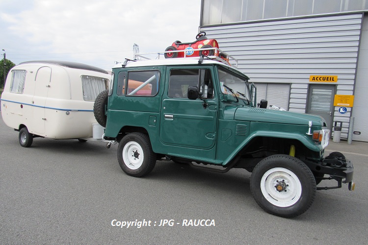 Toyota BJ40 1979 & Caravane 1966