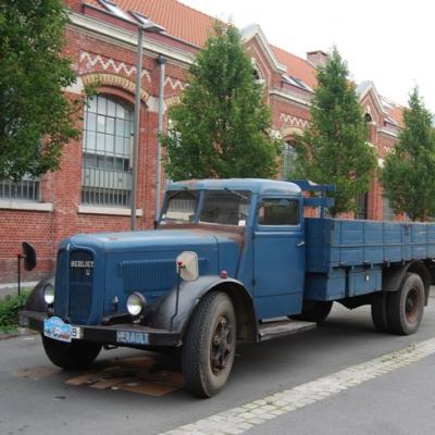 BERLIET GDC6D plateau ridelles de 1948