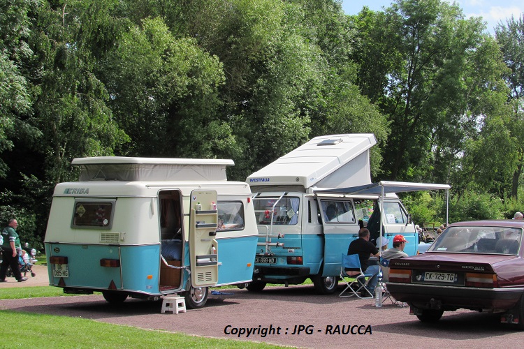 Volkswagen transporteur et caravane 1987