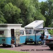 Volkswagen transporteur et caravane 1987